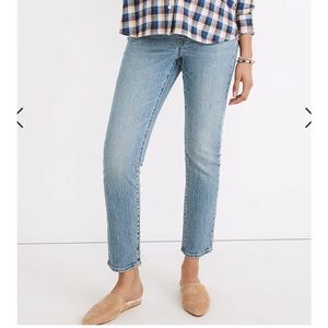 Madewell maternity over-the-belly perfect vintage jeans